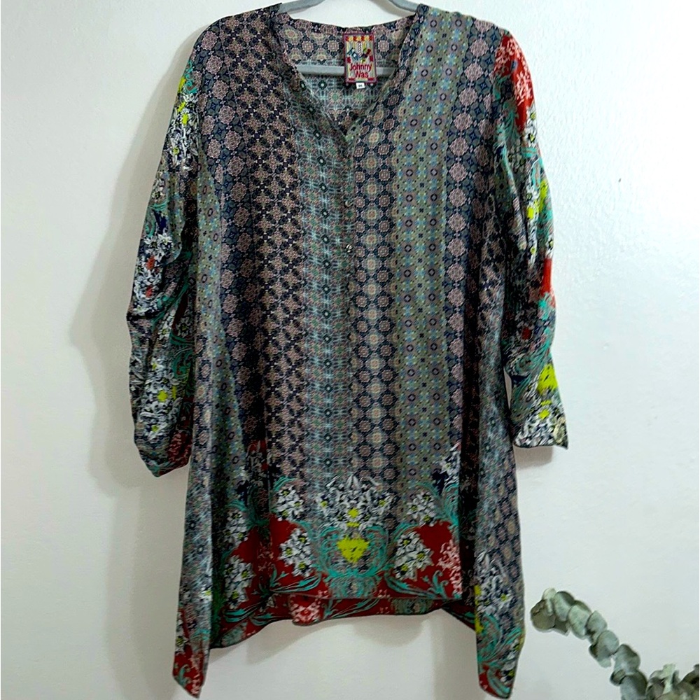 Johnny Was - Vibrant Patterned Tunic
